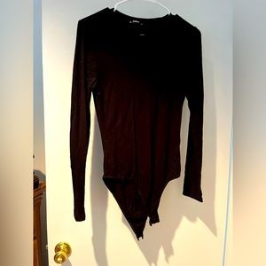 Black M Shein Bodysuit